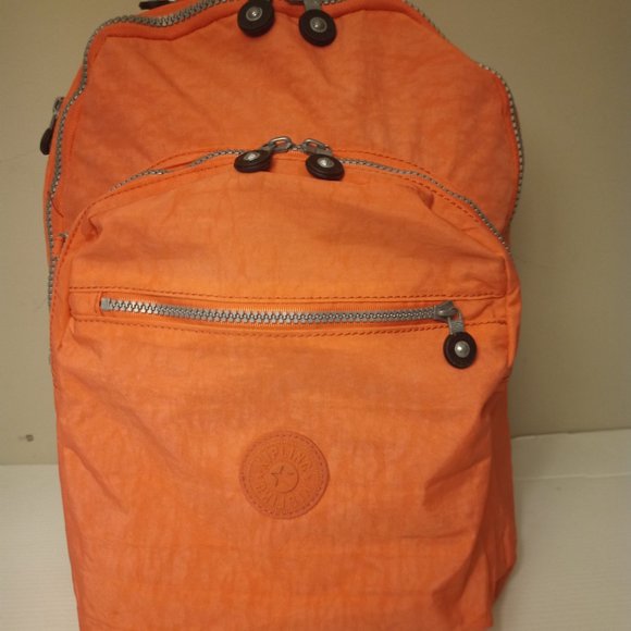 KIPLING Pink backpack book bag laptop sleeve folder divider shoulder straps bags - Picture 8 of 12